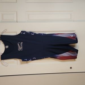 Mens Houndstooth unisuit Medium Size